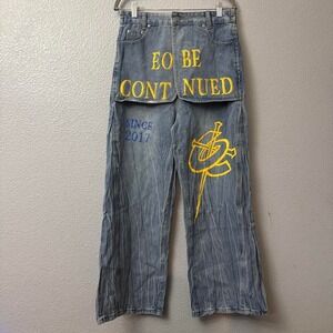 Women's Graphic Design Denim Jeans